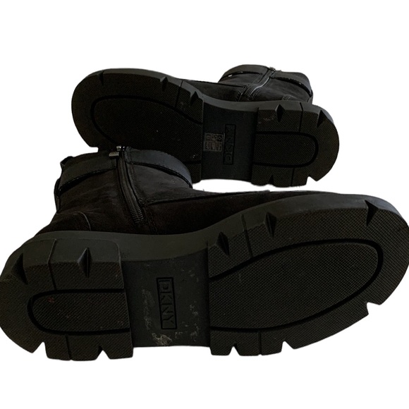 DKNY Combat Ankle Boots Size 7 M - Picture 4 of 16